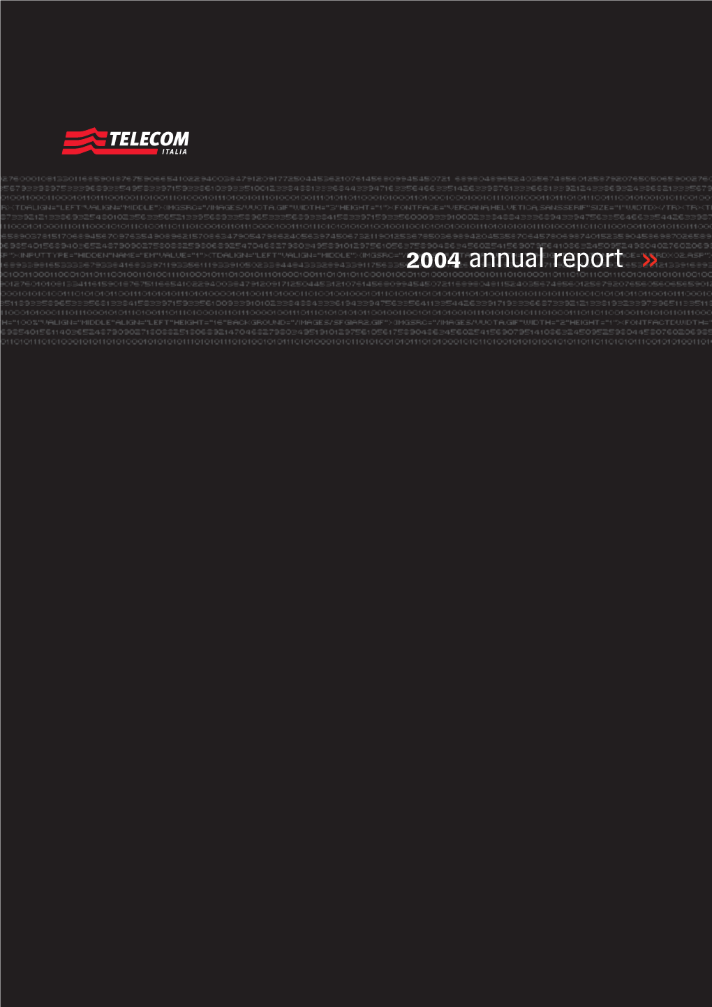 2004 Annual Report >> 2 0 0 4 a N N U a L R E P O R T > > ERRATA CORRIGE