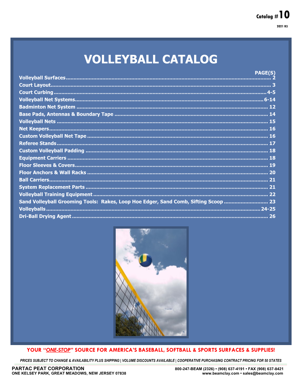Volleyball Surfacing, Equipment & Supplies