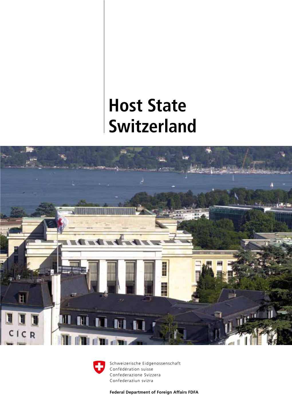 Host State Switzerland Contents