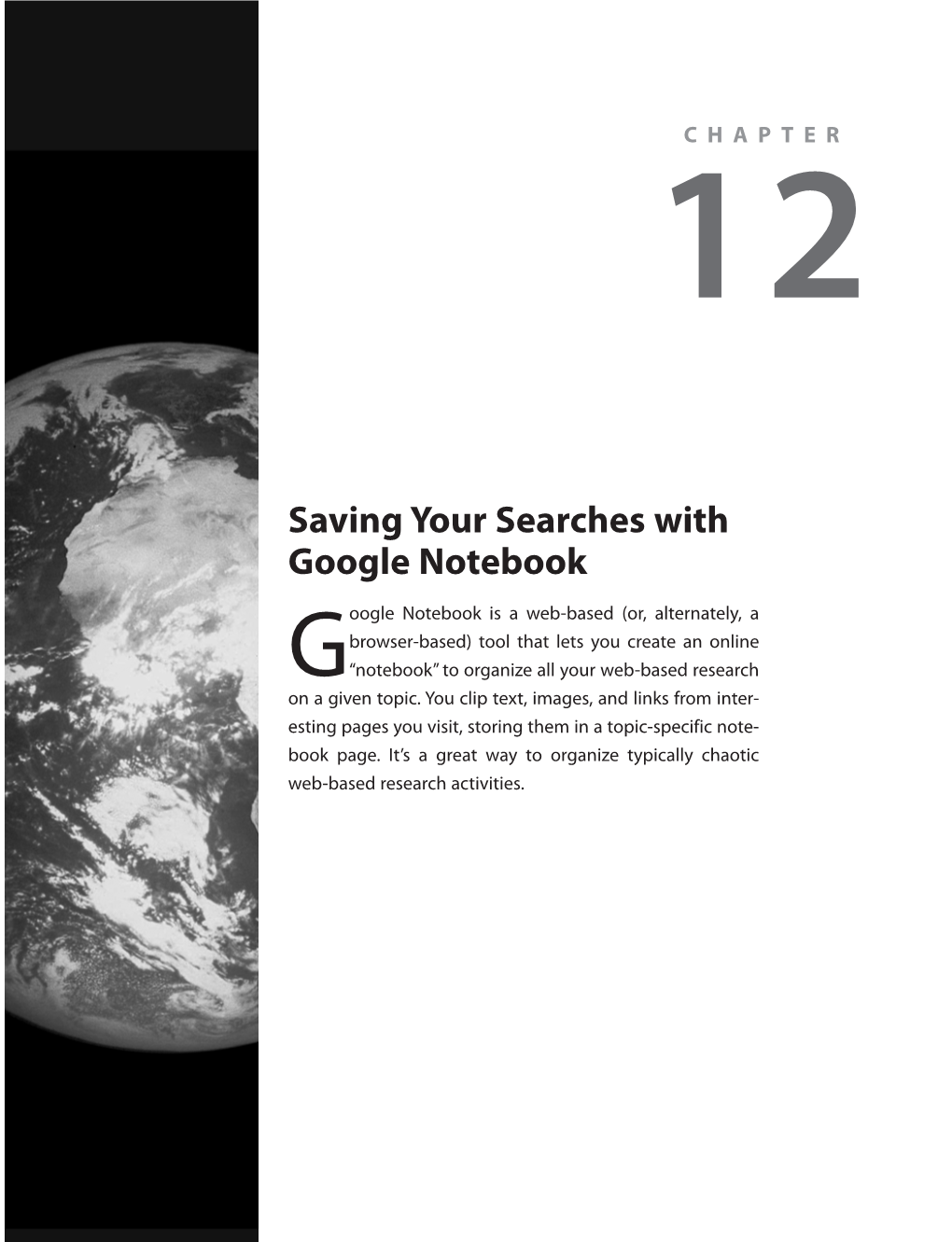 Saving Your Searches with Google Notebook
