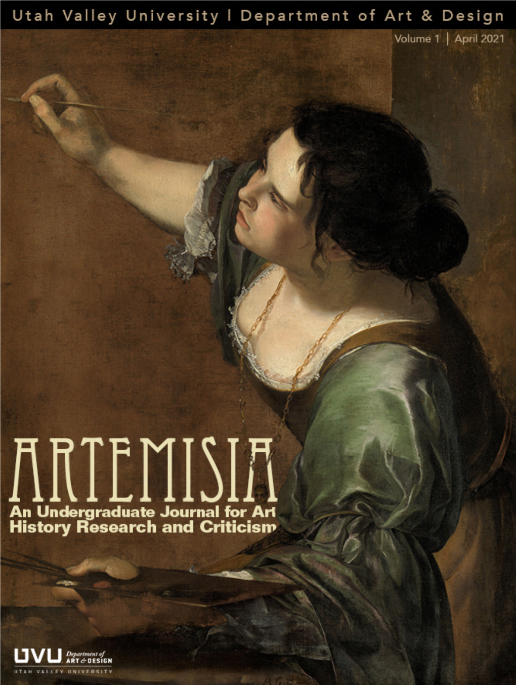 Artemisia an Undergraduate Journal for Art History Research and Criticism