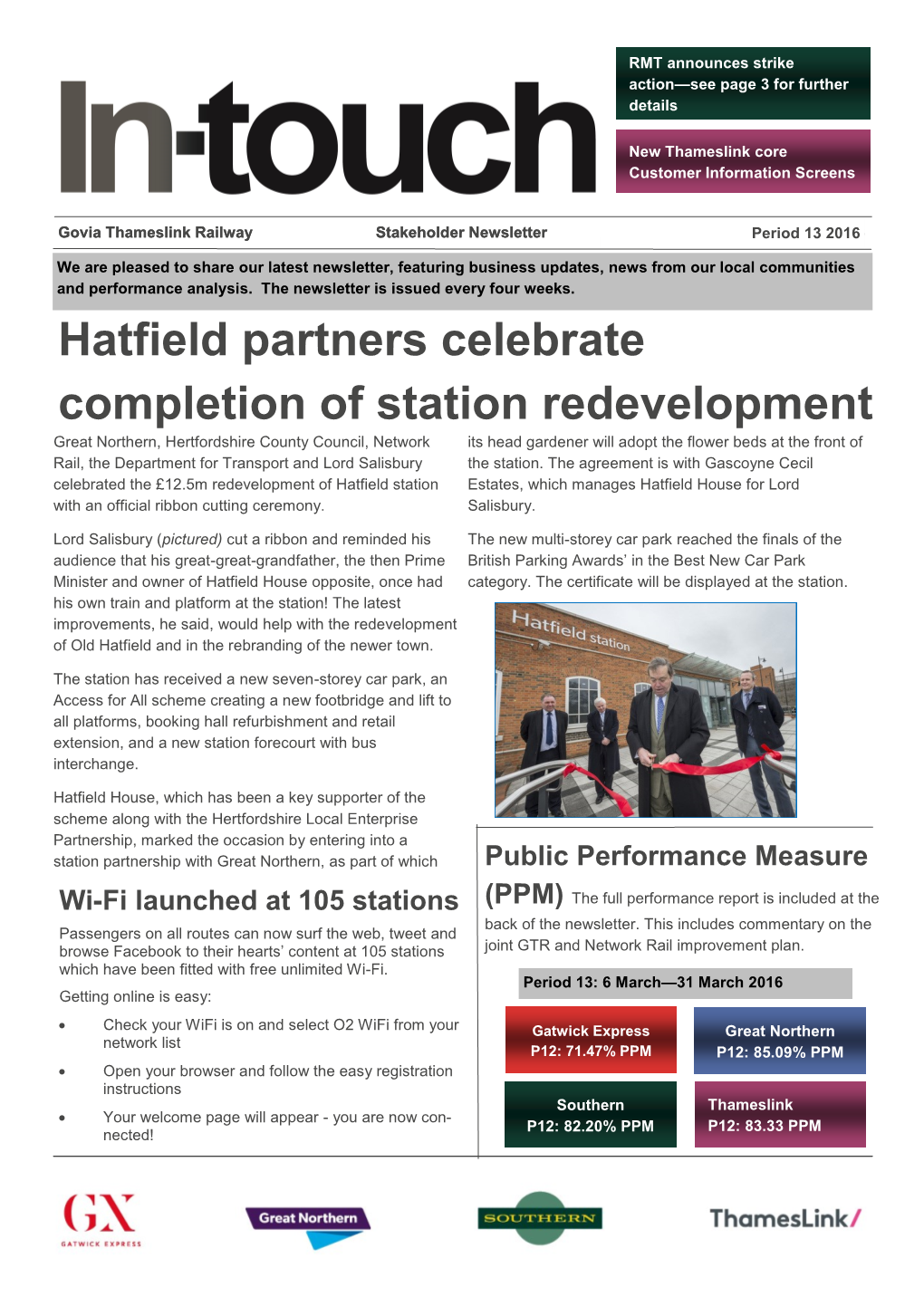 Hatfield Partners Celebrate Completion of Station Redevelopment