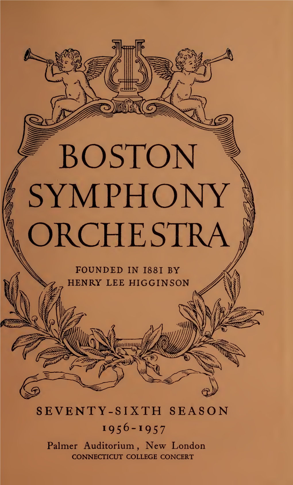 Boston Symphony Orchestra Concert Programs, Season 76, 1956-1957, Trip