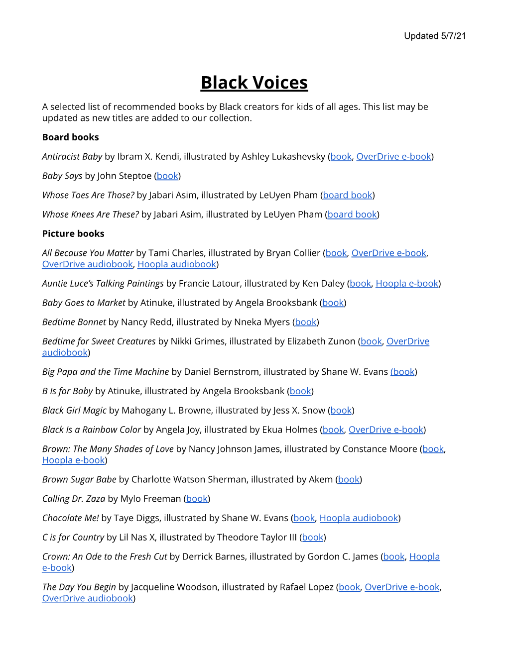 Black Voices