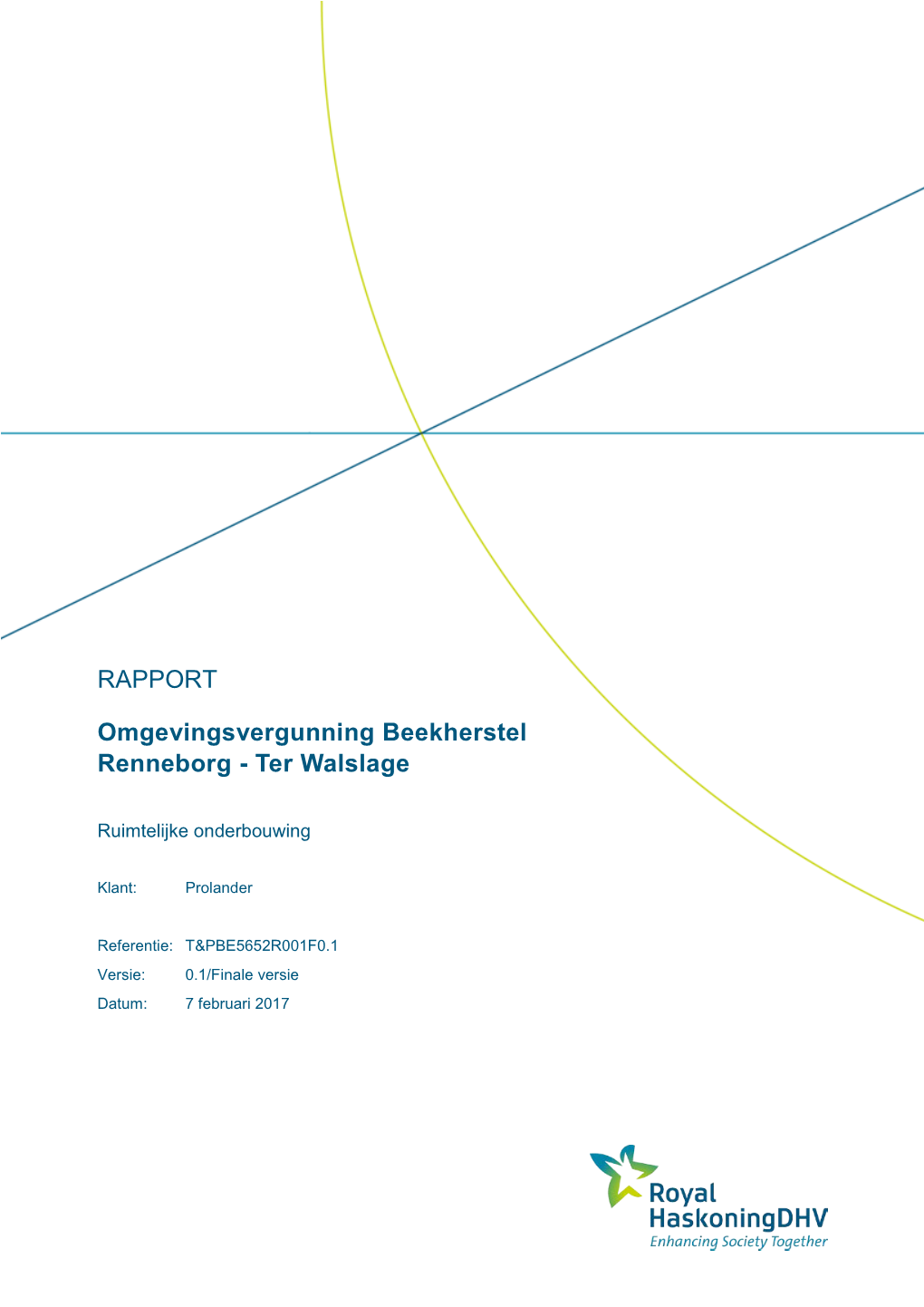 Omgevingsvergunning Beekherstel Renneborg - Ter Walslage