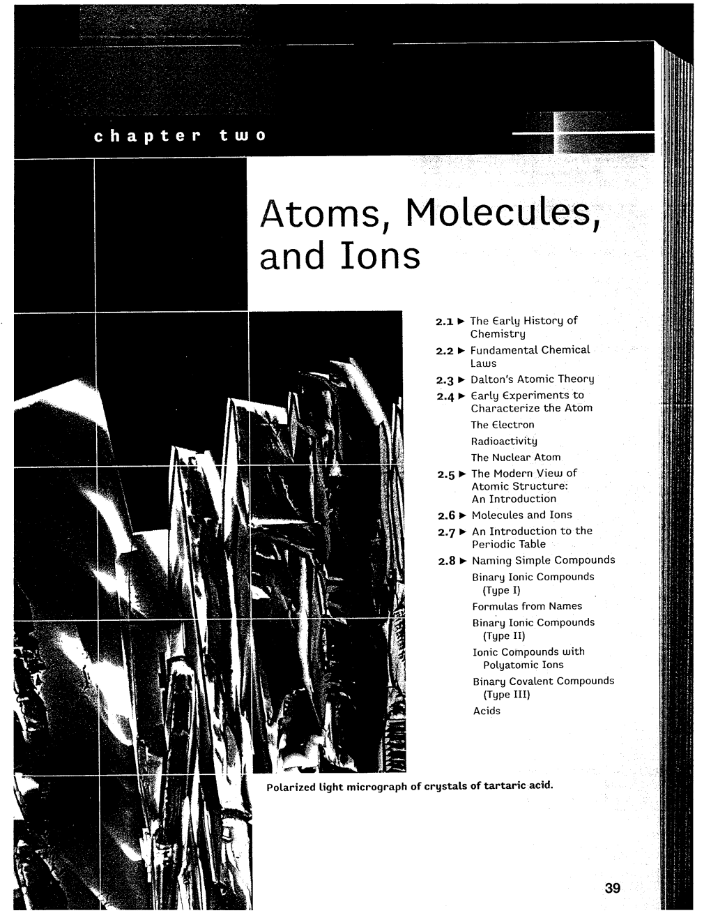 Atoms, Molecules, and Lons