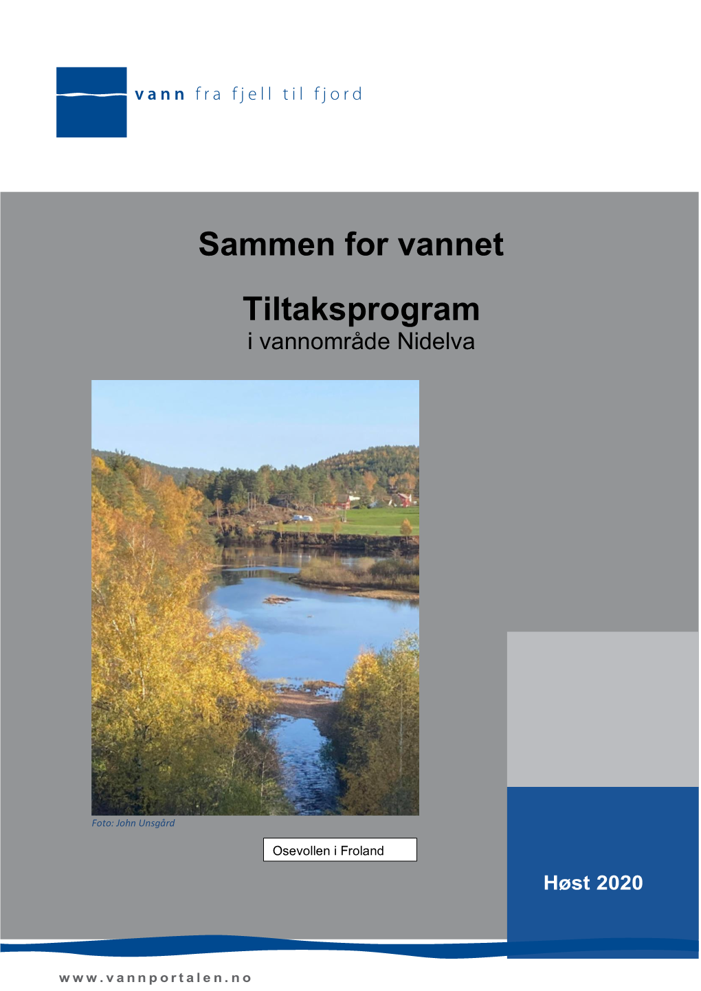 Sammen for Vannet Tiltaksprogram