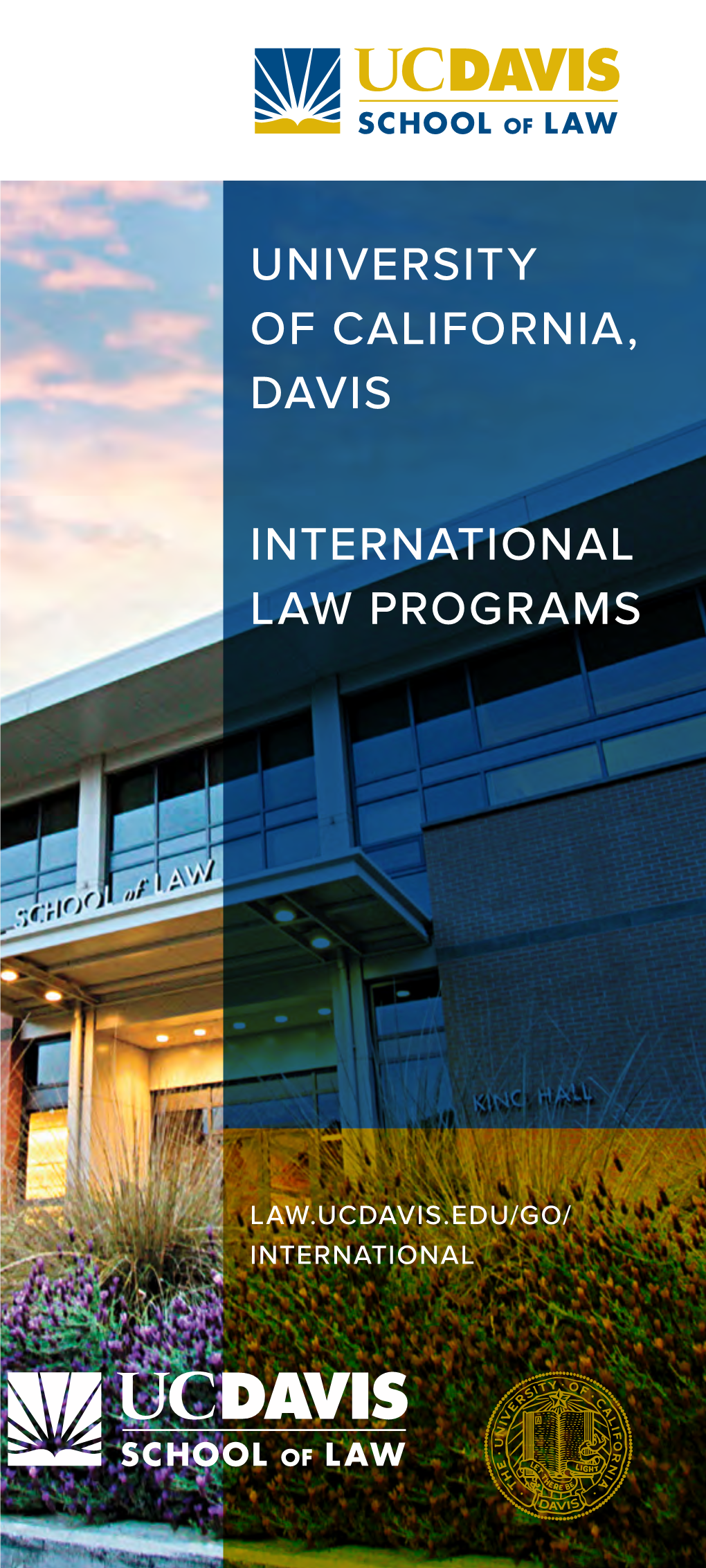 University of California, Davis International Law Programs