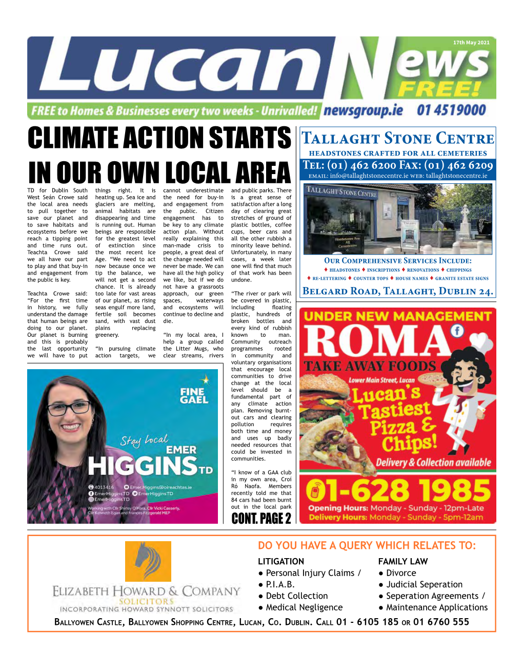 Climate Action Starts in Our Own Local Area