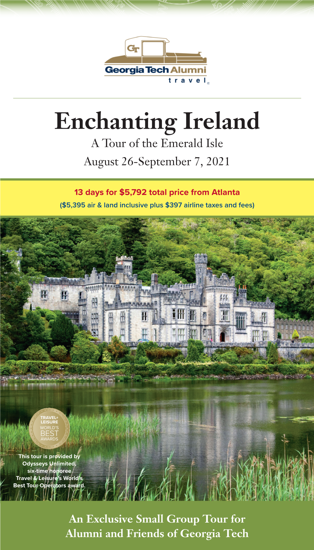 Enchanting Ireland a Tour of the Emerald Isle August 26-September 7, 2021