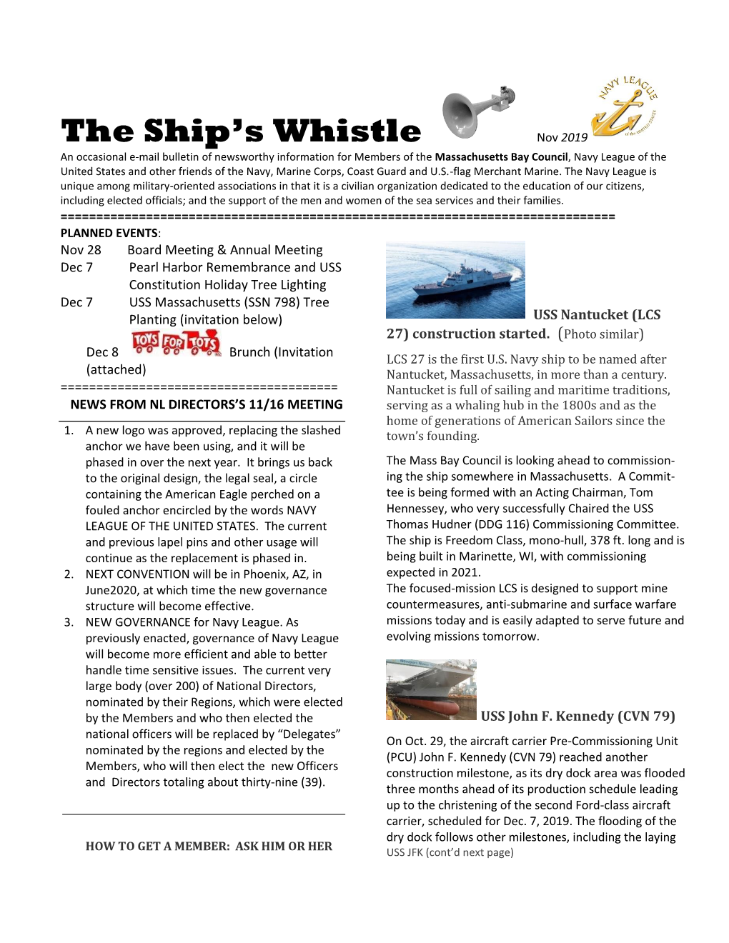 The Ship's Whistle