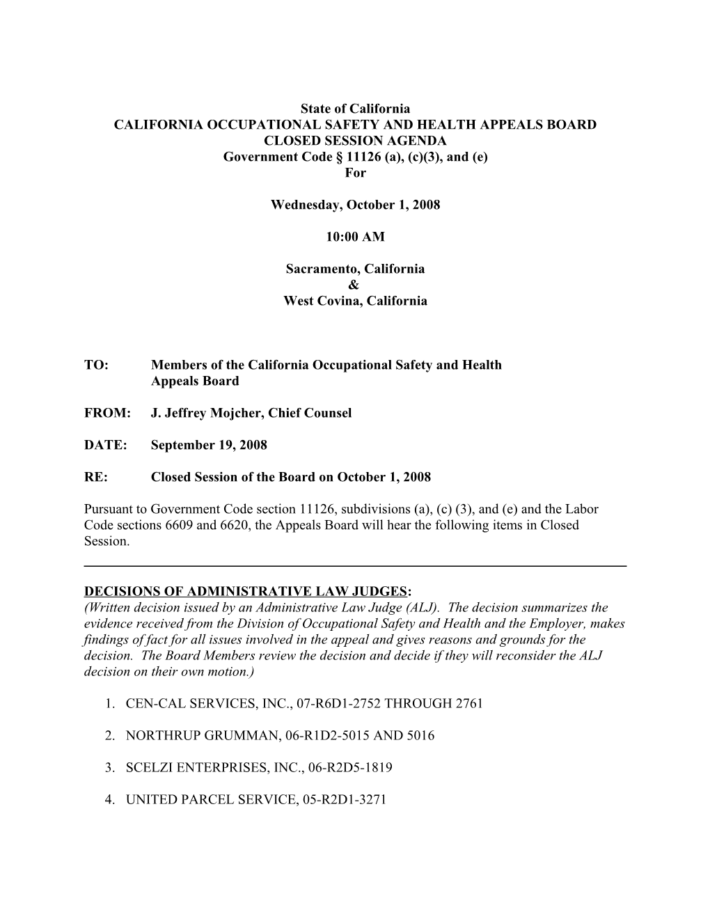 California Occupational Safety and Health Appeals Board s1