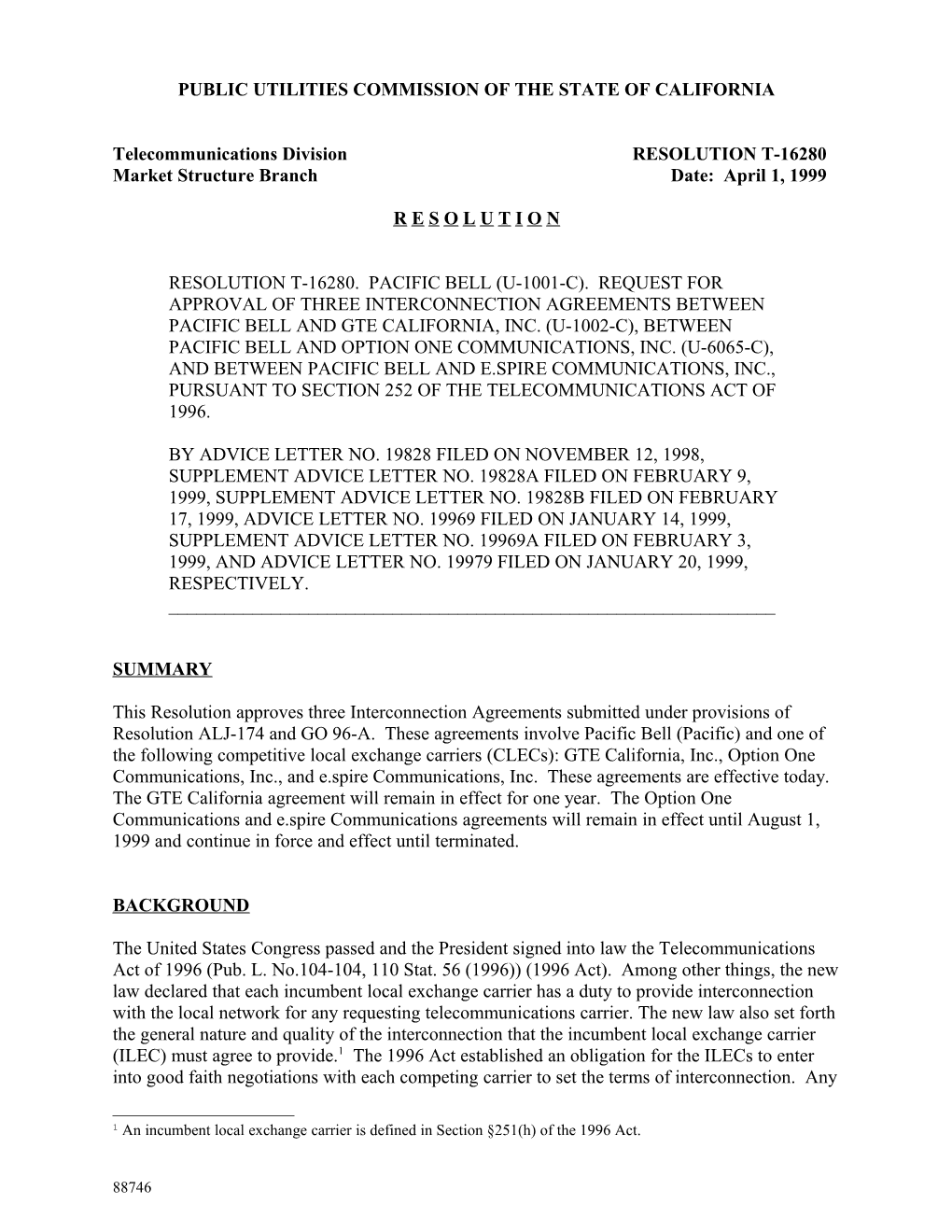 Public Utilities Commission of the State of California s42