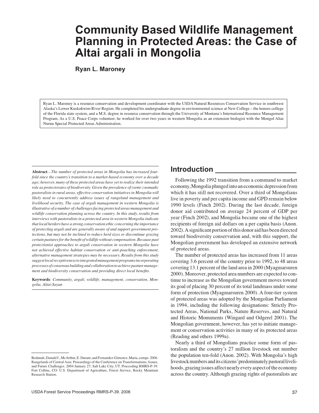 Proceedings of the Conference on Transformations, Issues, Livestock Numbers and Its Citizens’ Predominately Pastoral Liveli- and Future Challenges