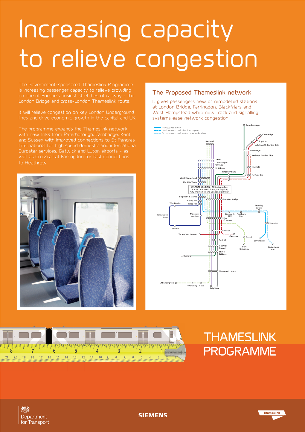 Increasing Capacity to Relieve Congestion