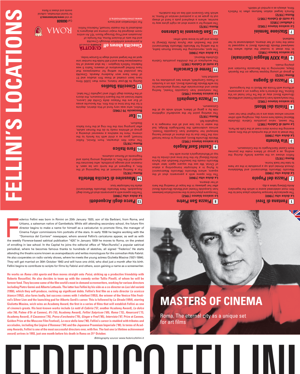 Fellini's Locations