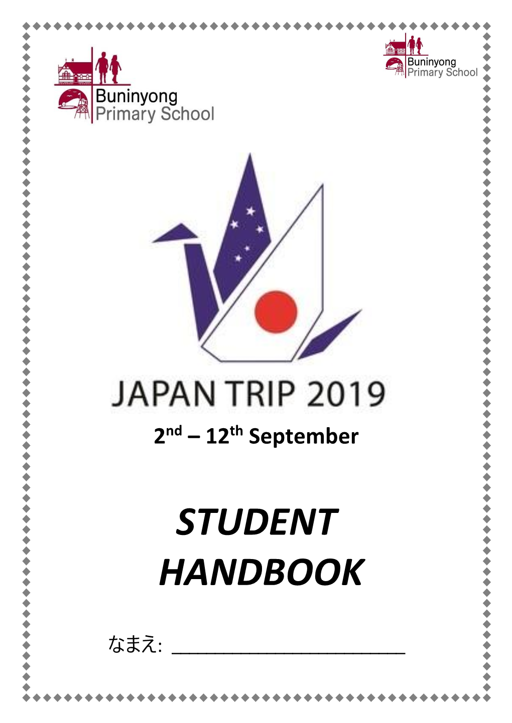 Handbook Students JT 2019