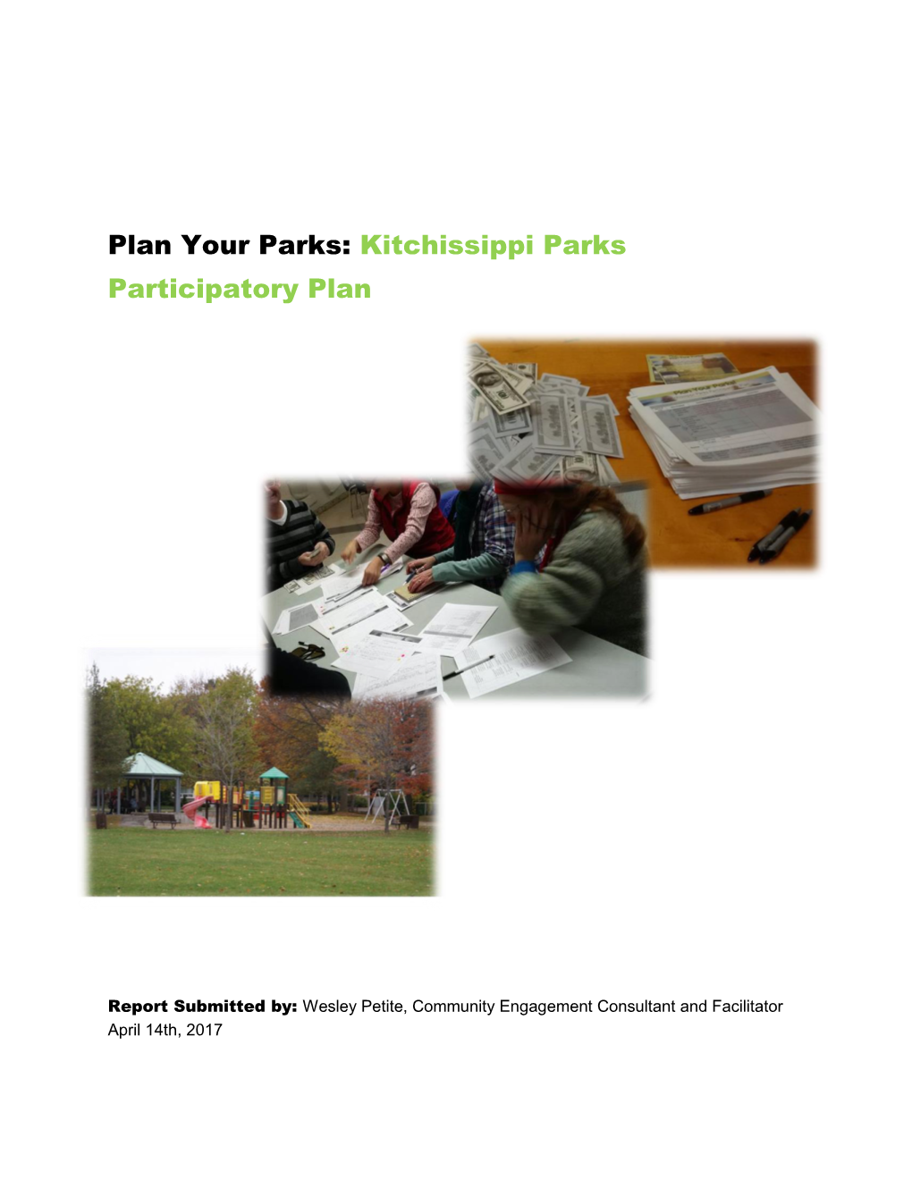 Plan Your Parks: Kitchissippi Parks Participatory Plan