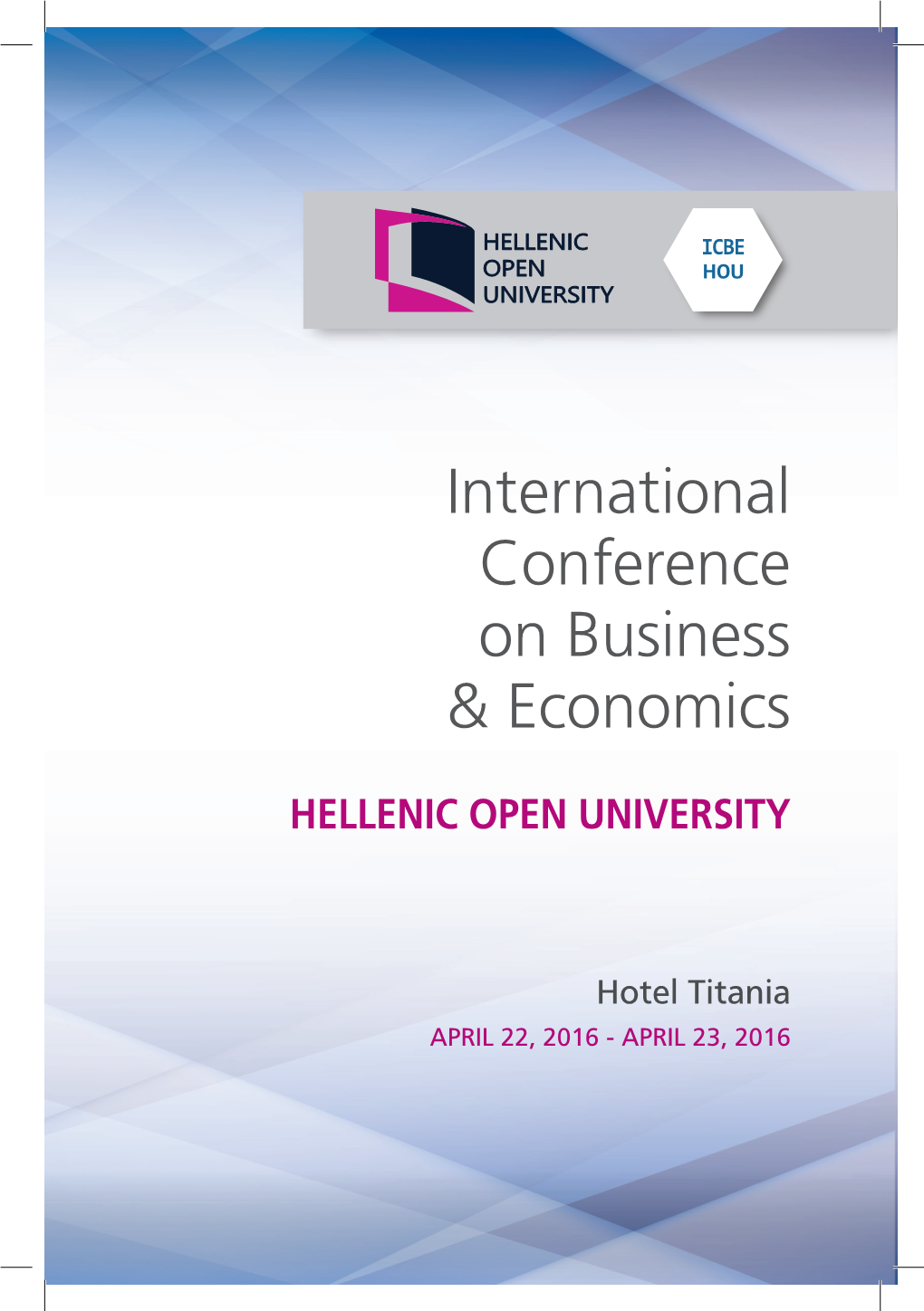International Conference on Business & Economics