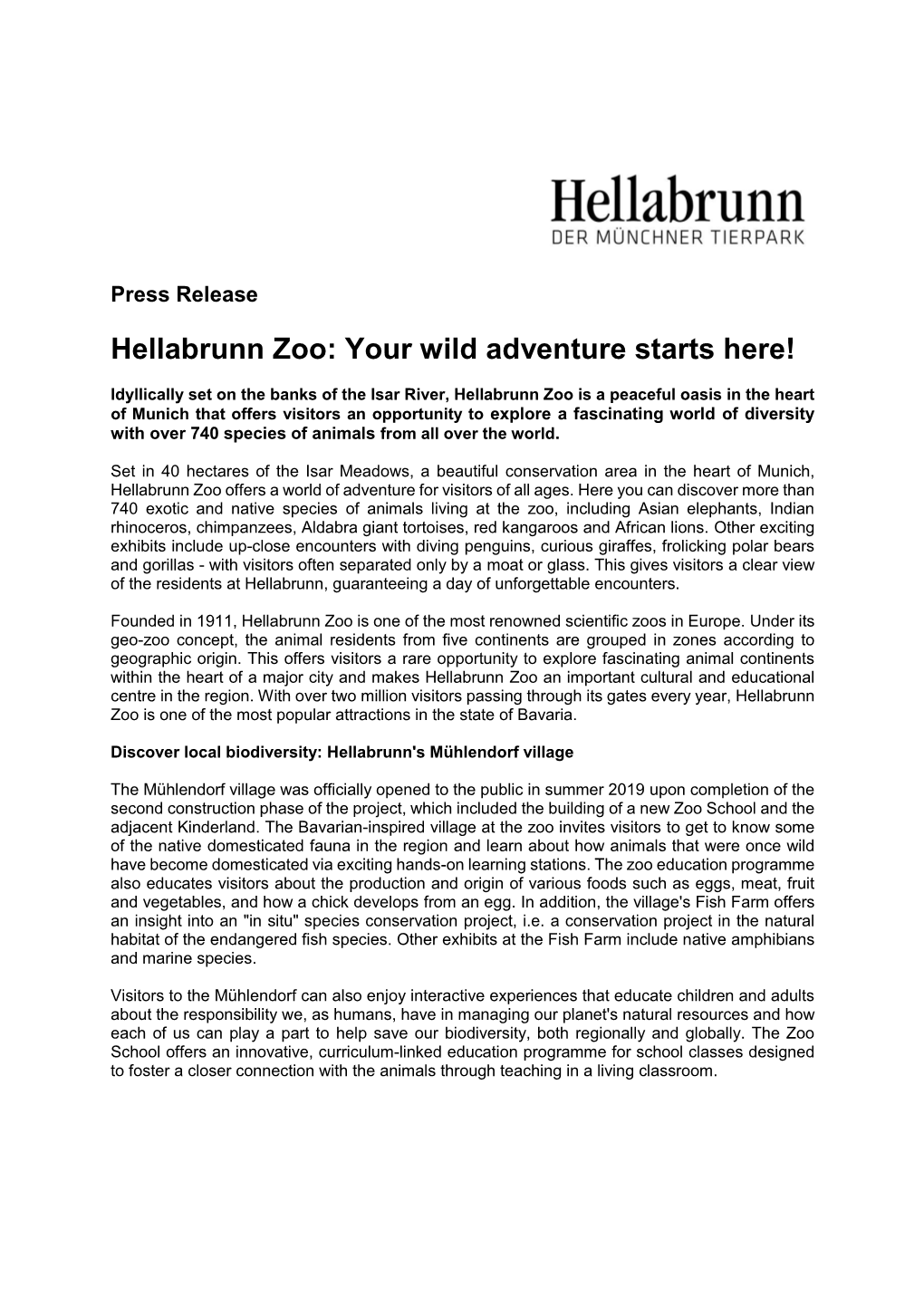 Hellabrunn Zoo: Your Wild Adventure Starts Here!