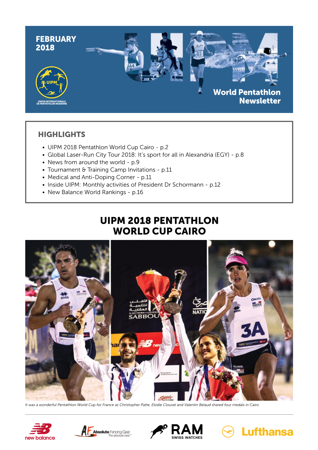Uipm 2018 Pentathlon World Cup Cairo