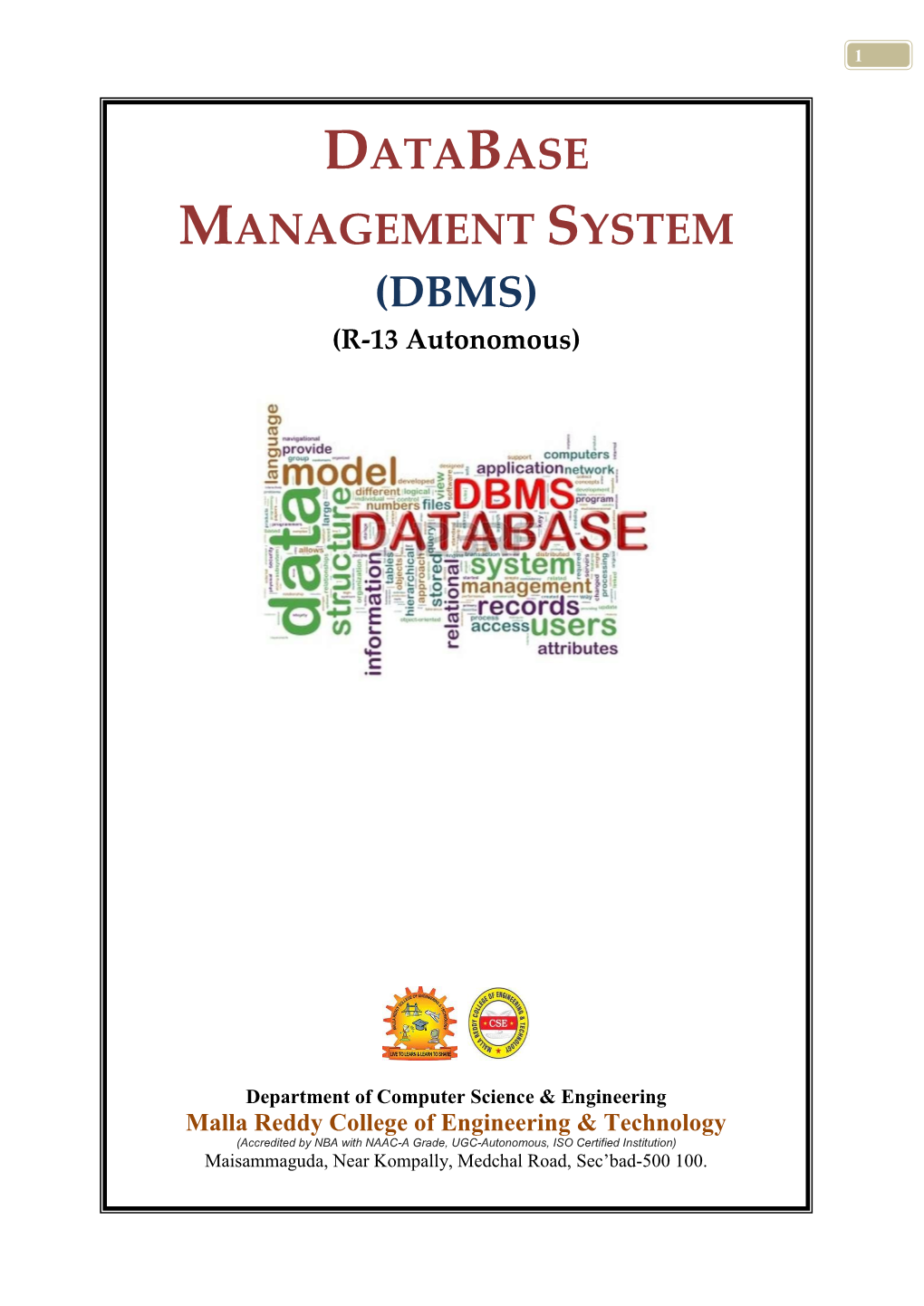 Database Management System