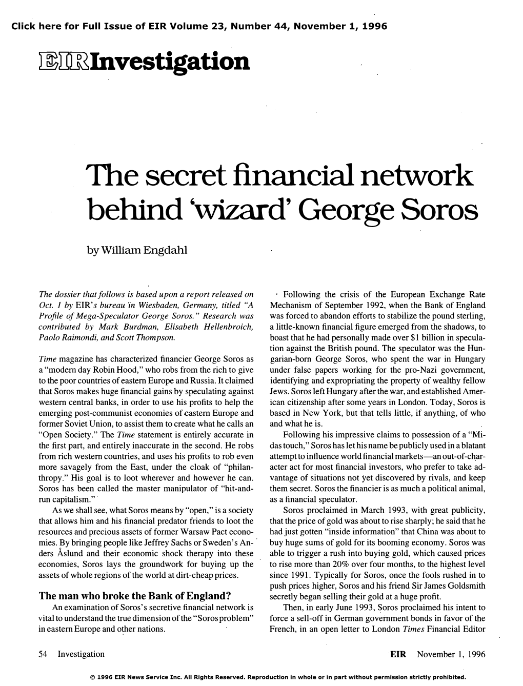 Itffiinvestigation the Secret Financial Network Behind