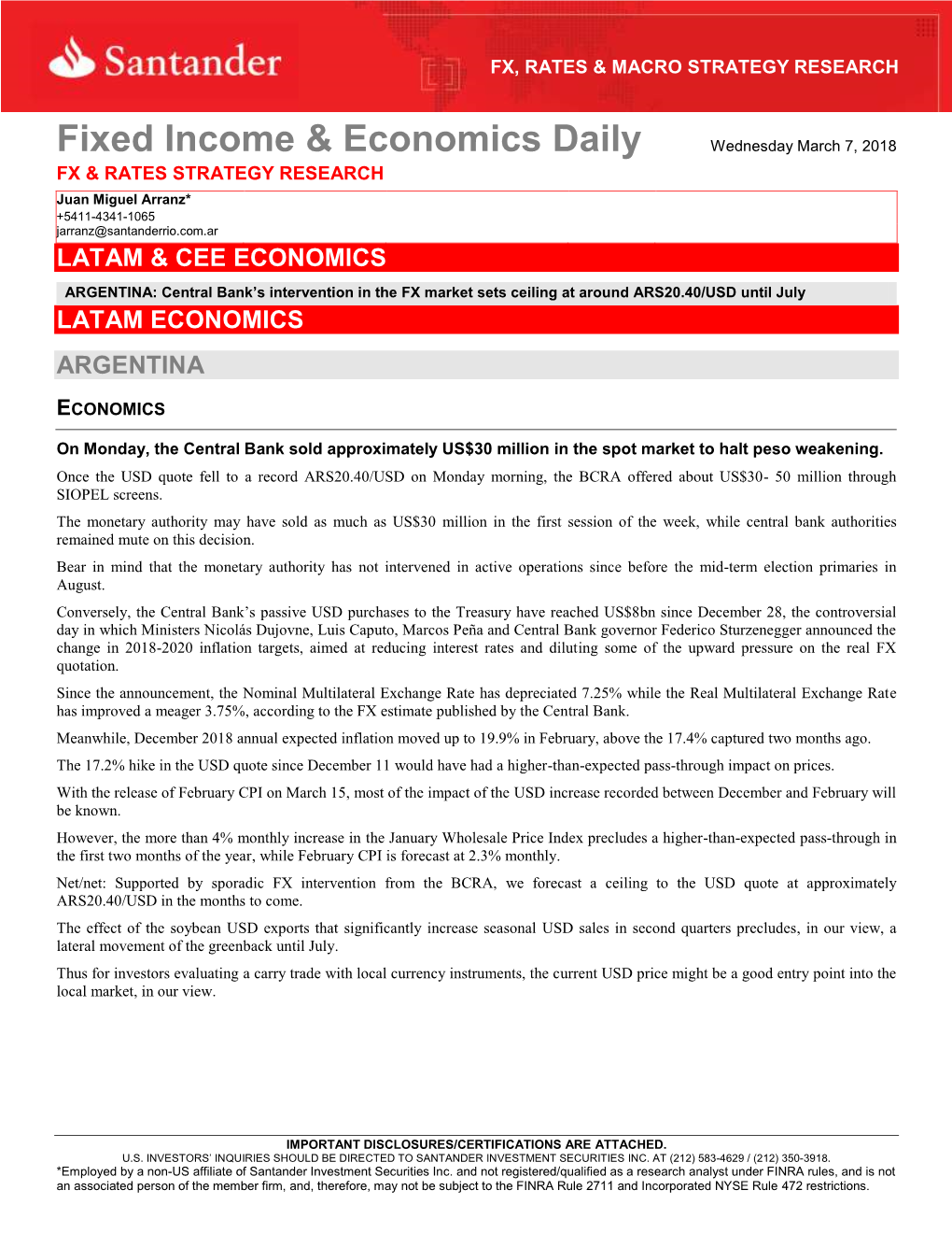Fixed Income & Economics Daily