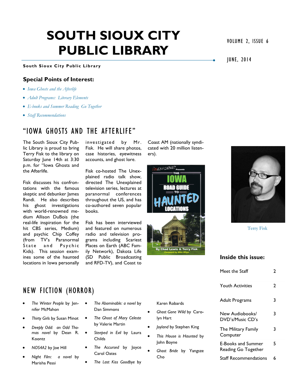 Library E-Newsletter 1406