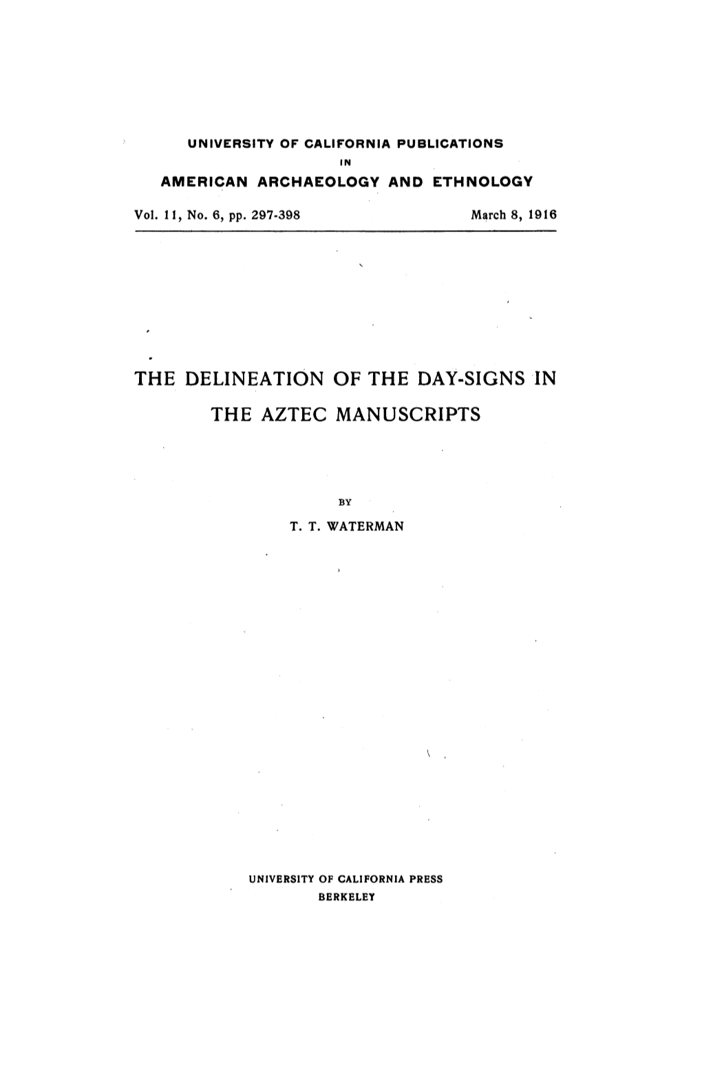 The Aztec Manuscripts