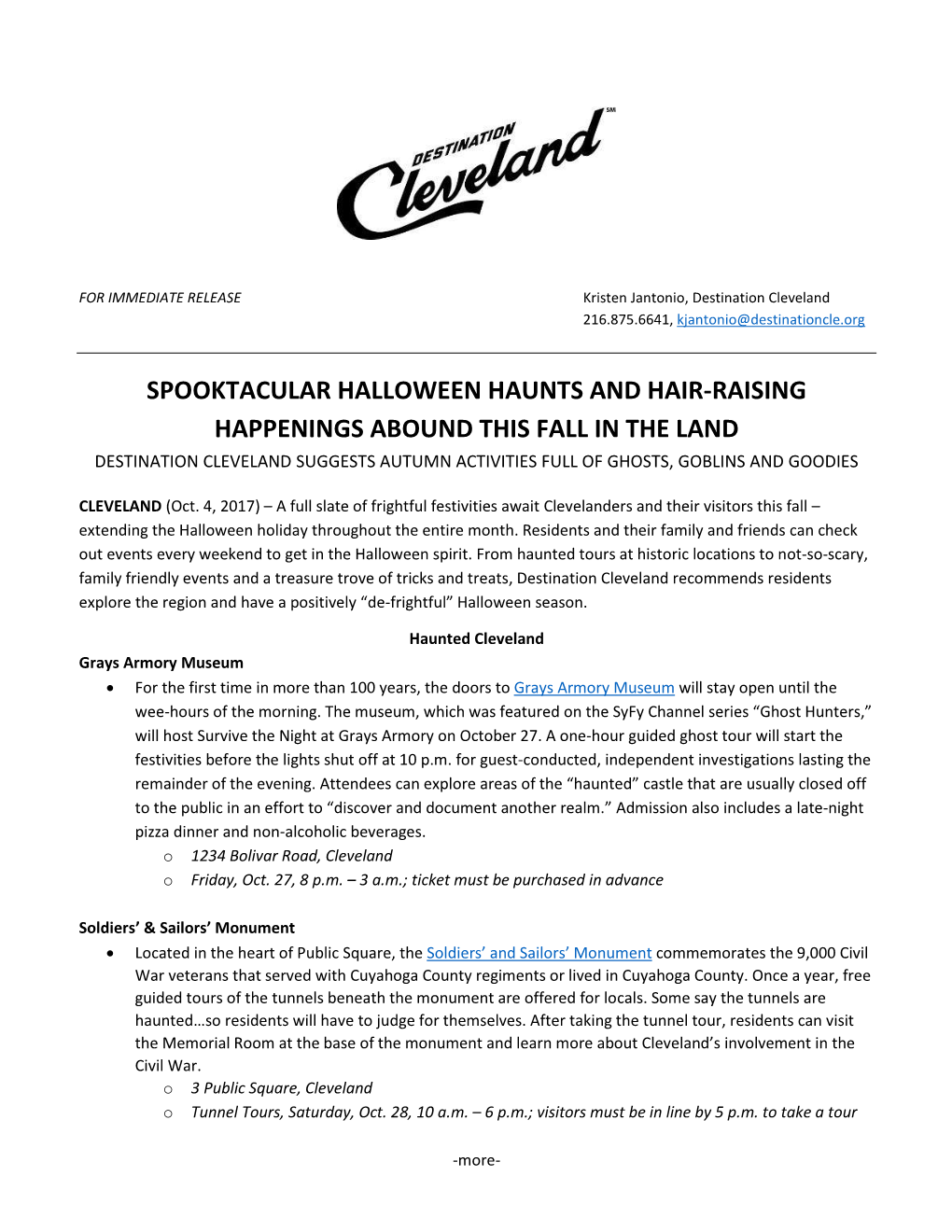 Spooktacular Halloween Haunts And