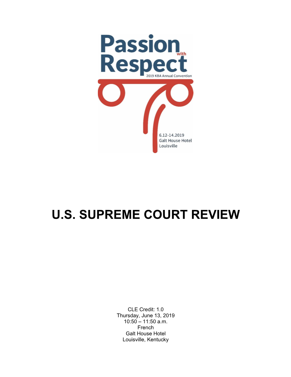 U.S. Supreme Court Review