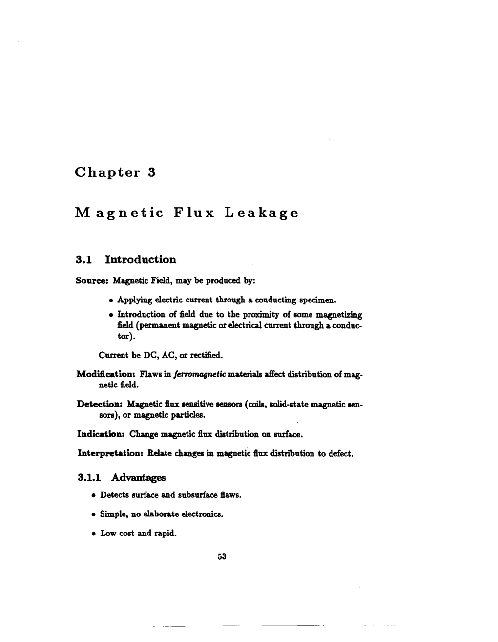 Chapter 3 Magnetic Flux Leakage