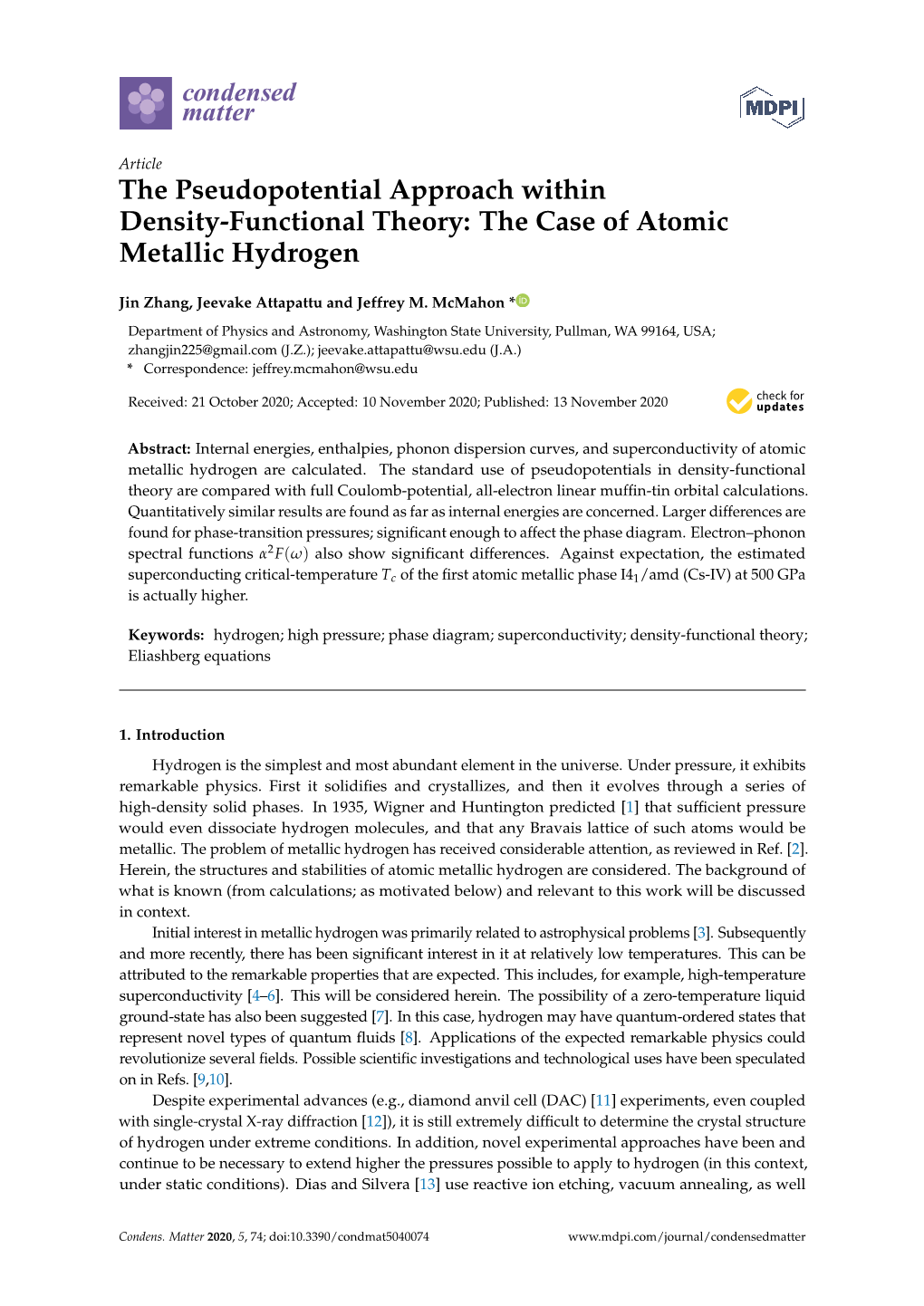 The Pseudopotential Approach Within Density-Functional Theory: the Case of Atomic Metallic Hydrogen