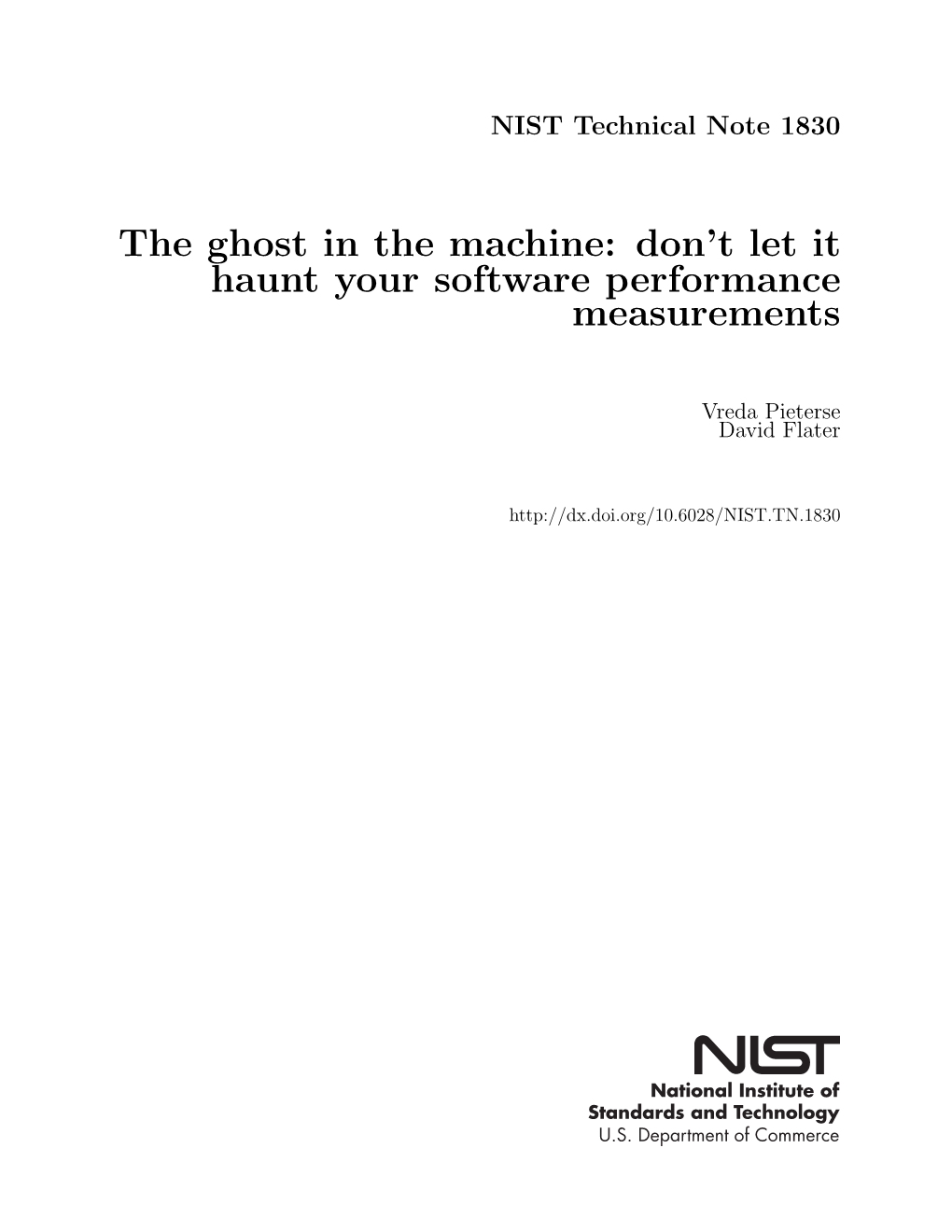 The Ghost in the Machine: Don't Let It