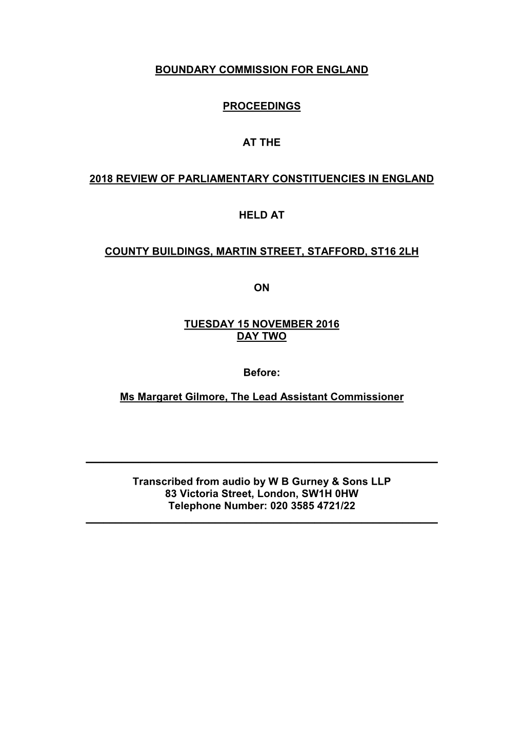 Boundary Commission for England