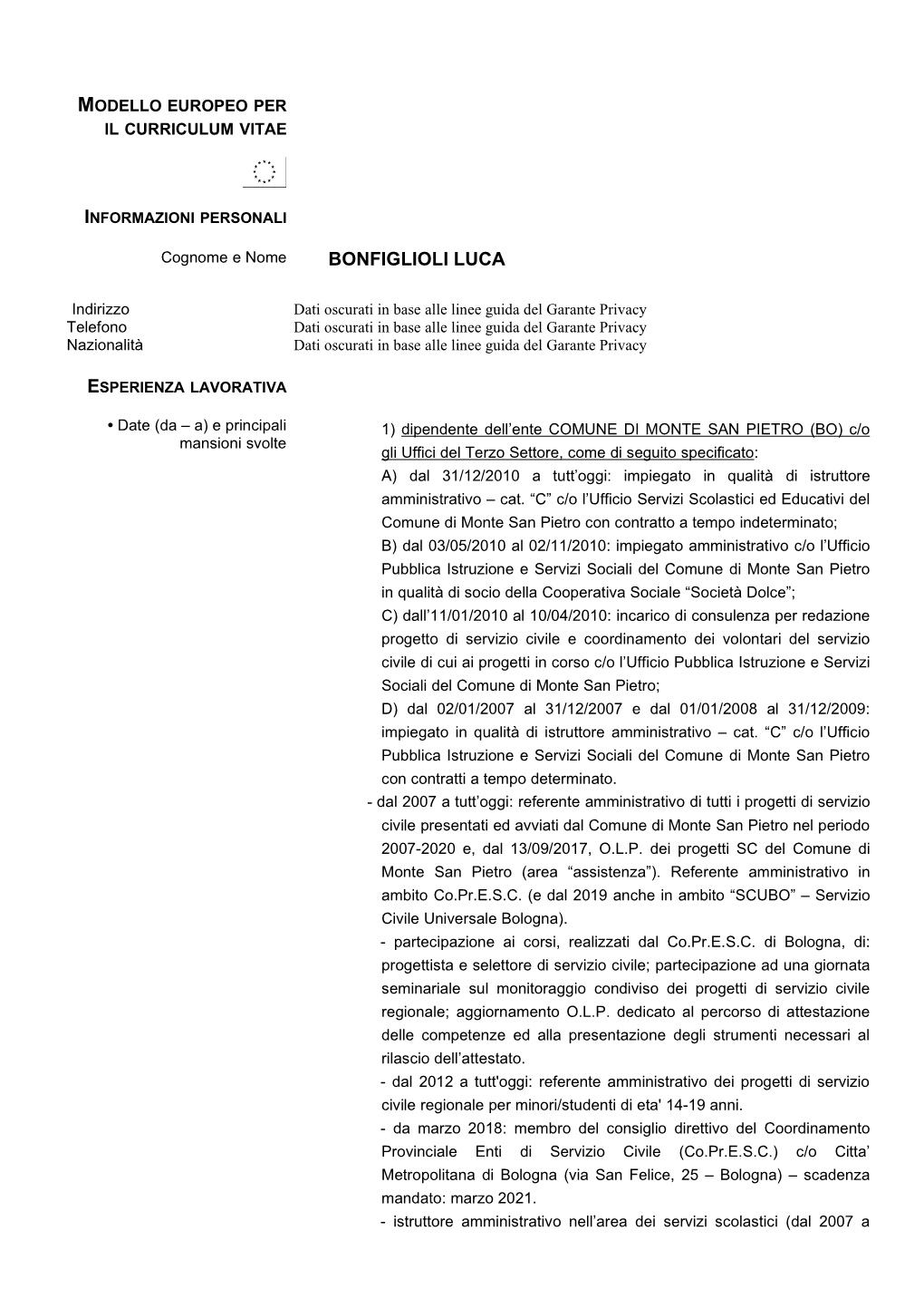 CV Bonfiglioli Luca Centri Estivi 2020