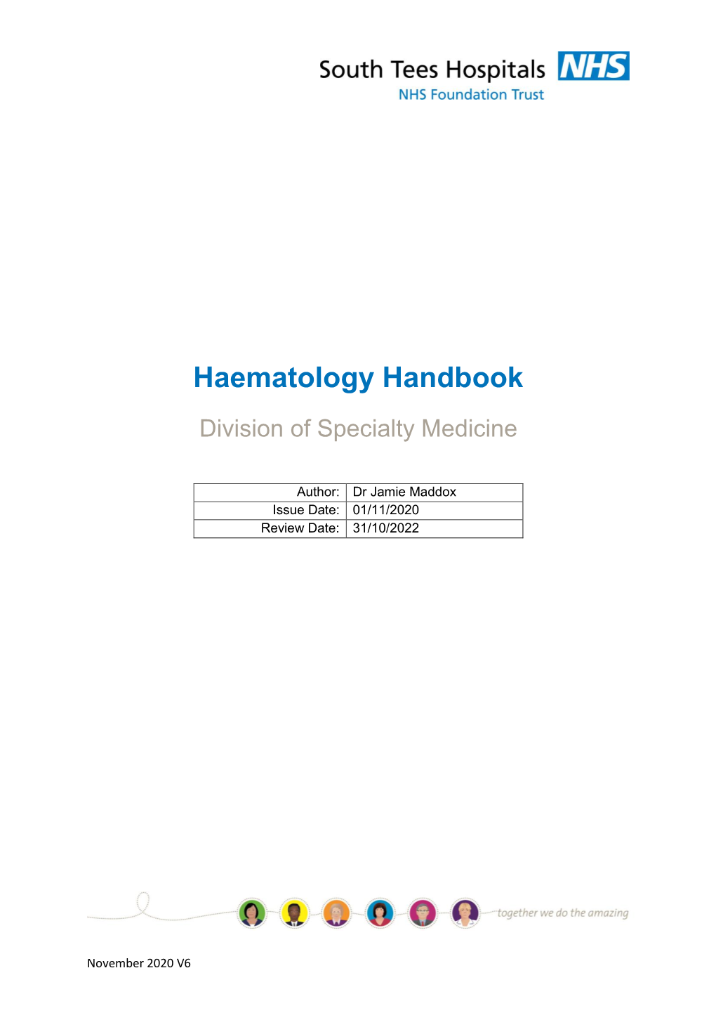 Haematology Handbook