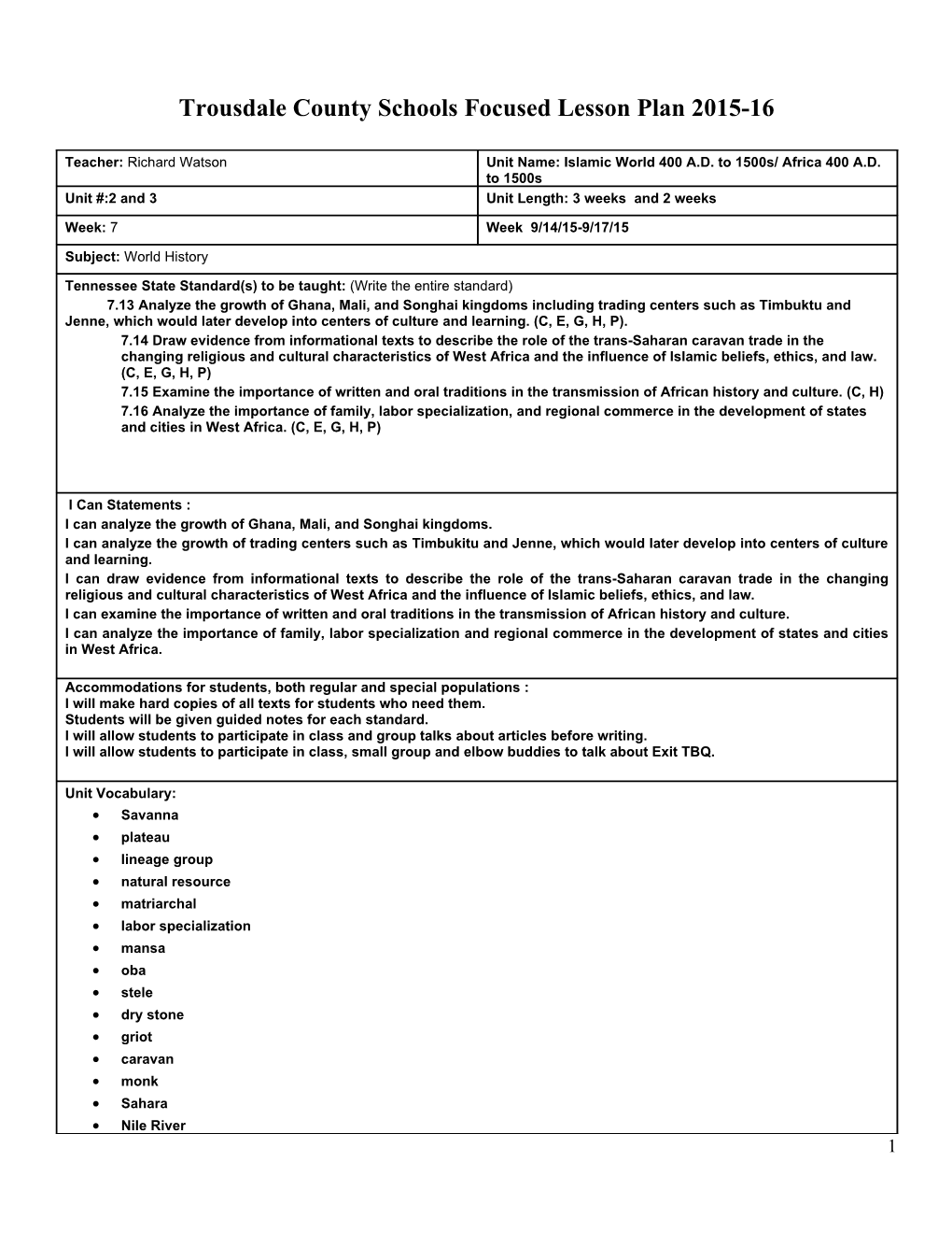 Lesson Plan Template s40