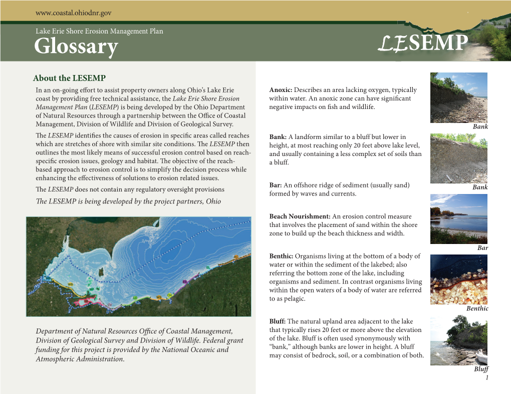 Glossary Lesemp