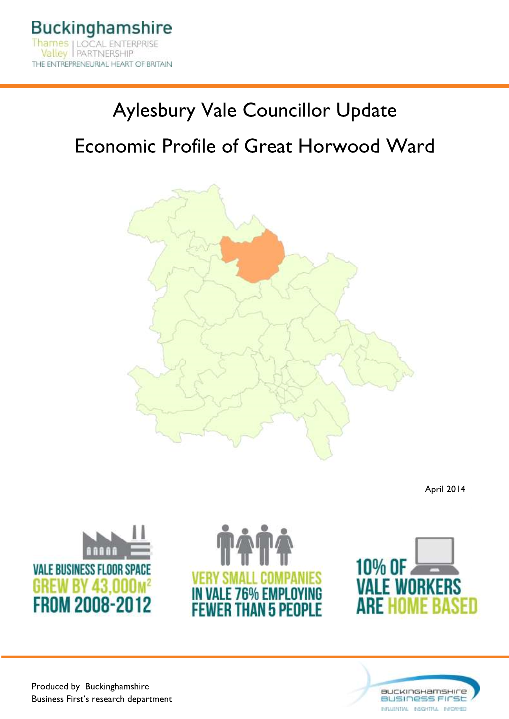 Aylesbury Vale Councillor Update Economic Profile of Great Horwood Ward