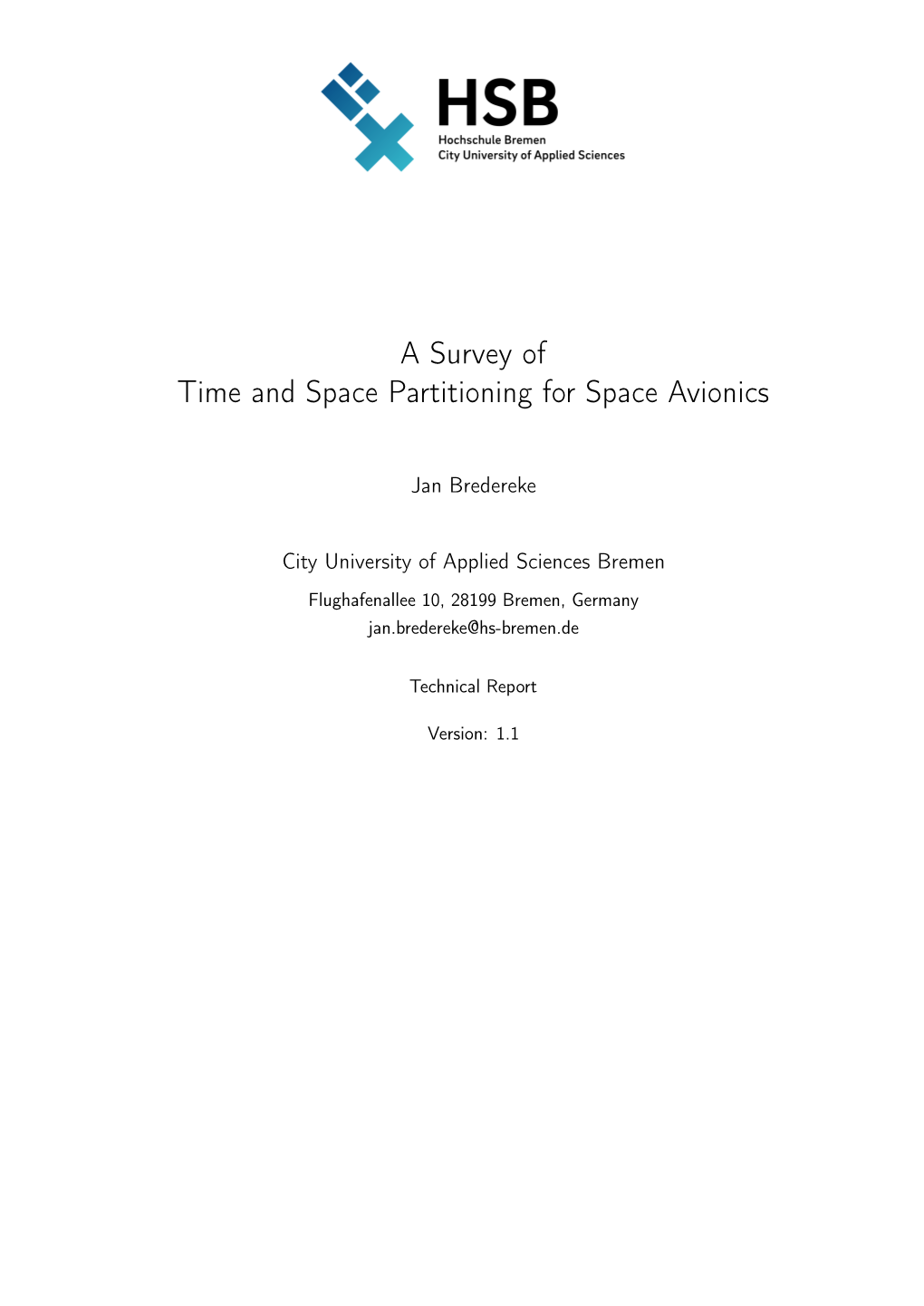 A Survey of Time and Space Partitioning for Space Avionics