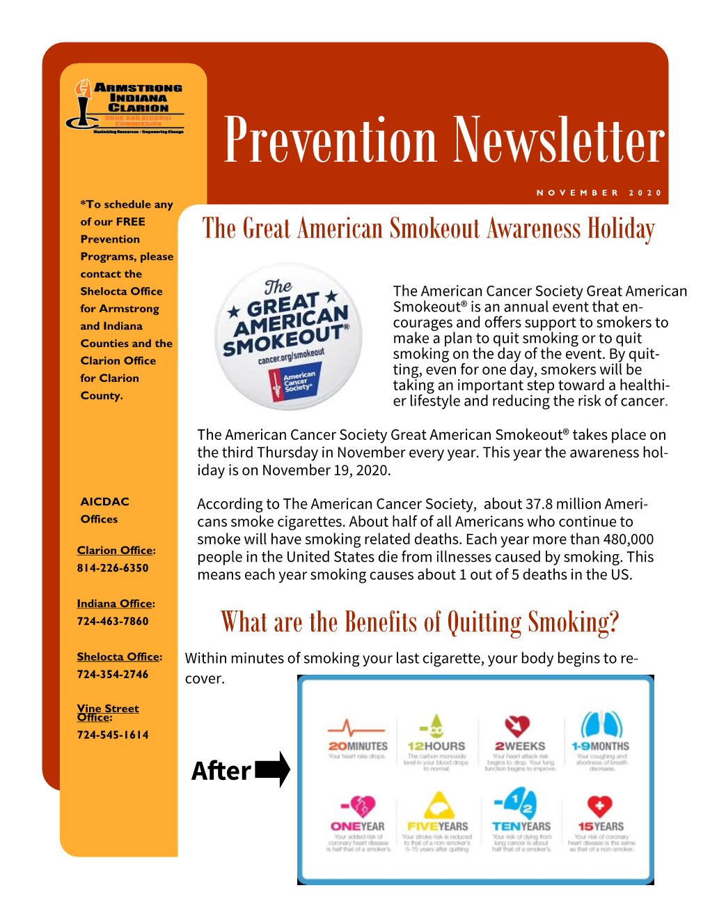 Prevention Newsletter