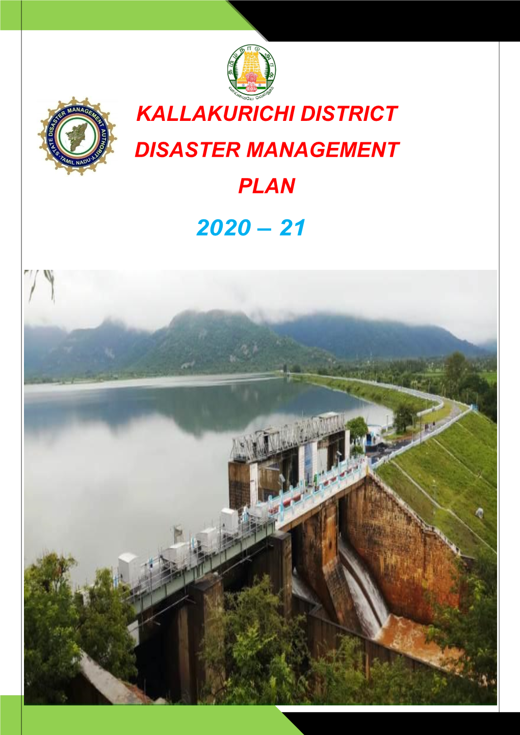 Kallakurichi District Disaster Management Plan 2020-21