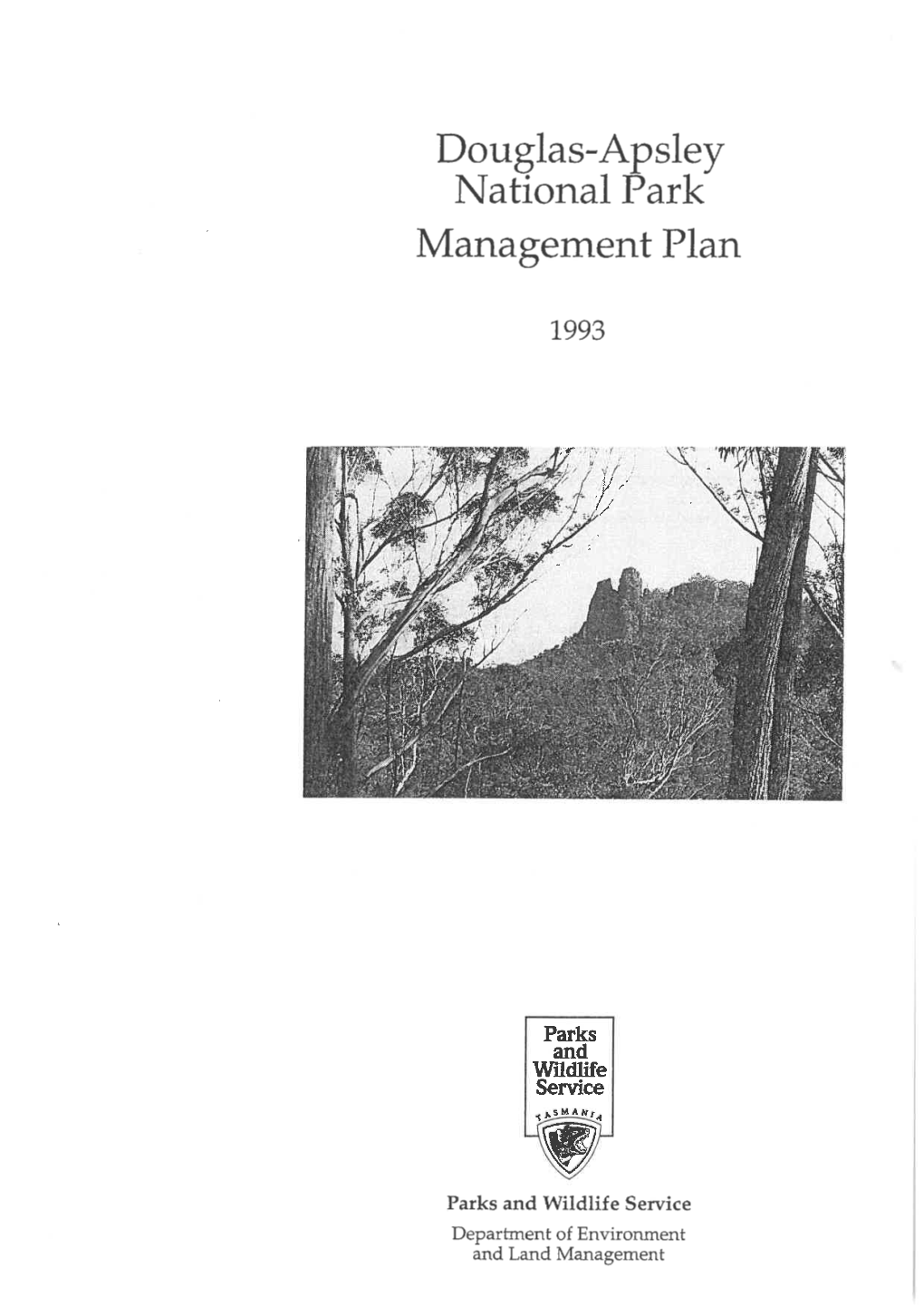 Douglas-Apsley National Park Management Plan 1993