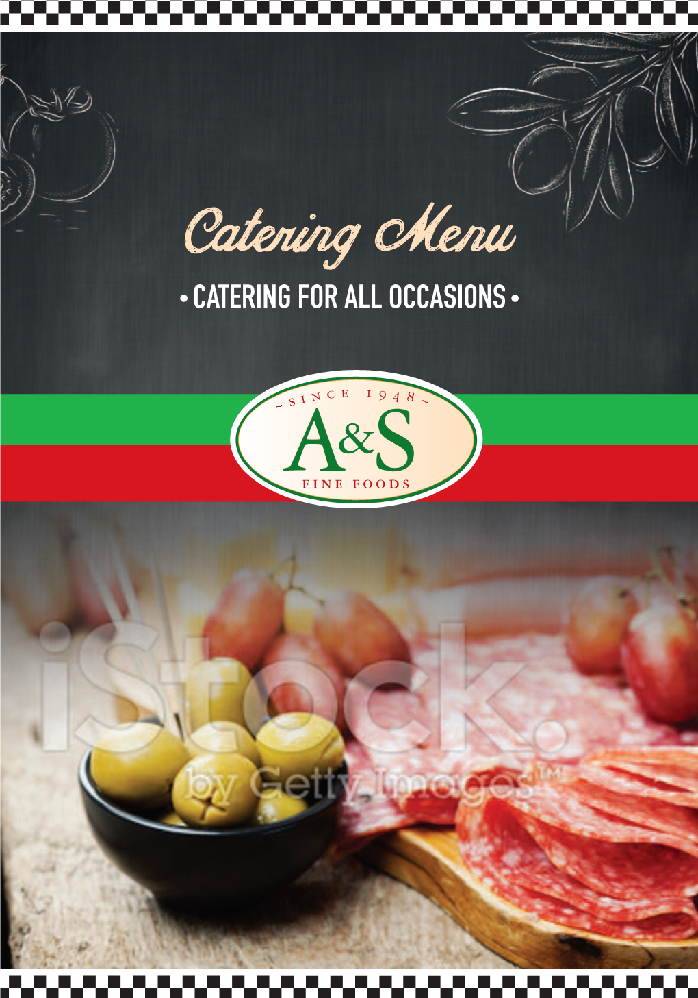 Catering Menu • CATERING for ALL OCCASIONS •