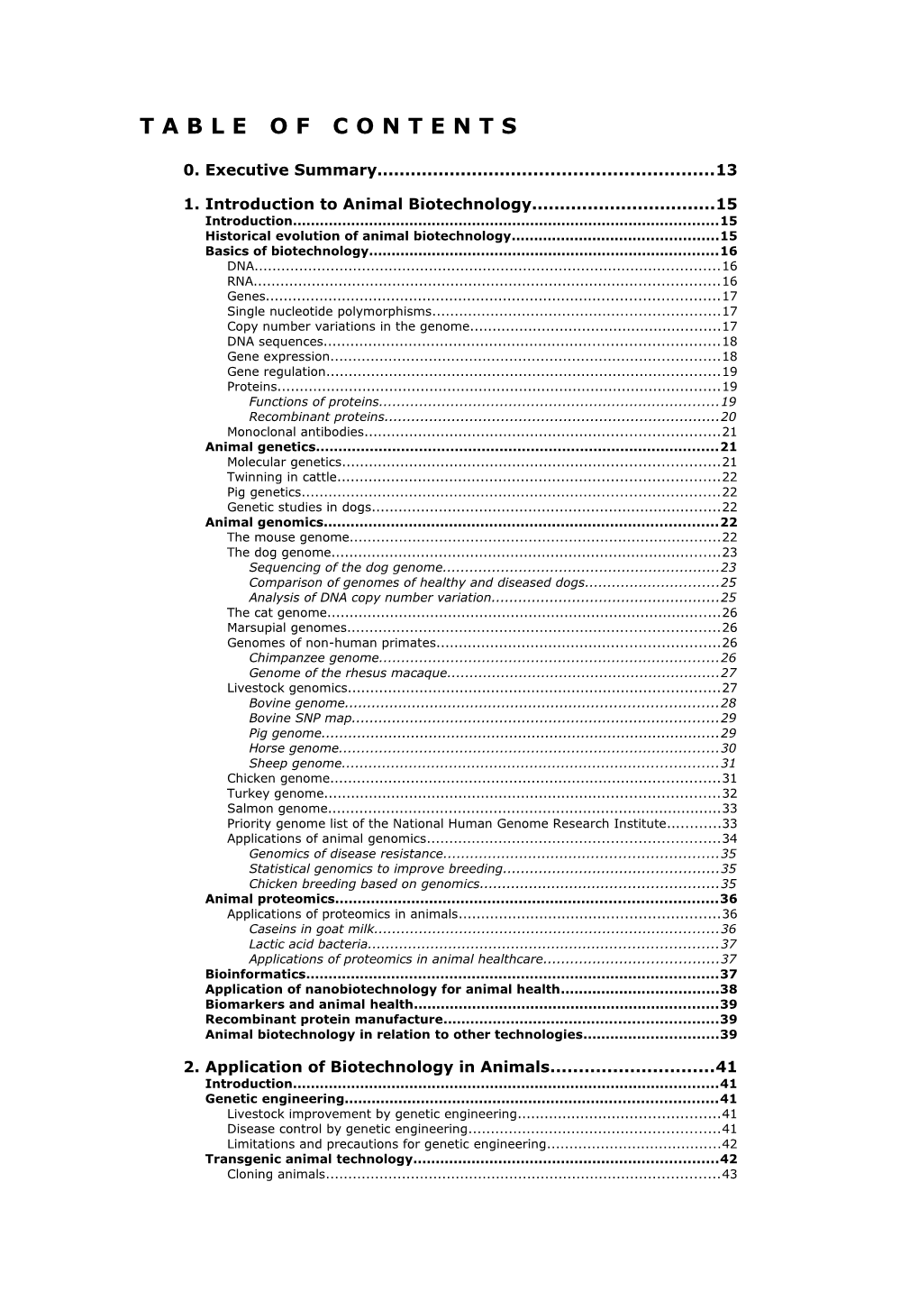 Historical Evolution of Animal Biotechnology 15