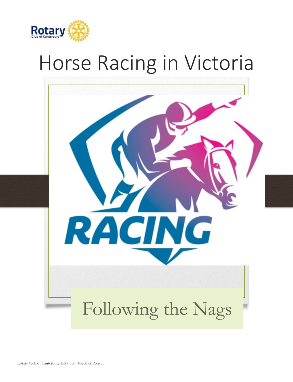 Horse Racing in Victoria