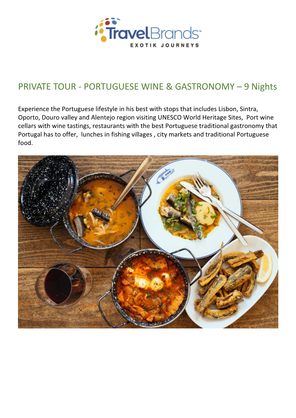 Portuguese Wine & Gastronomy