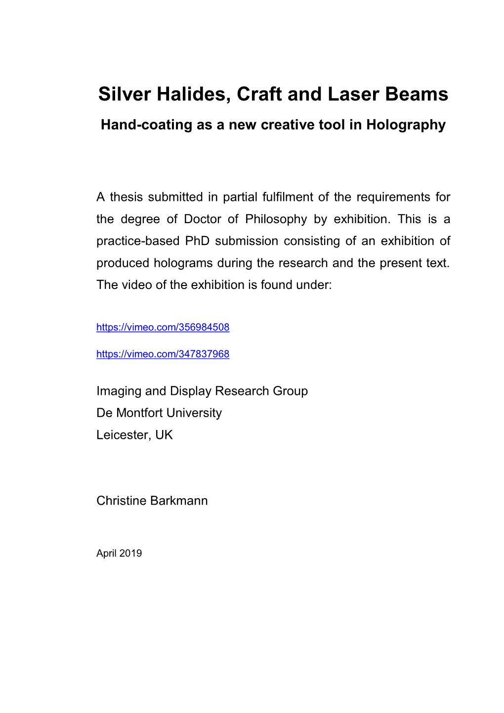 Phd Christine Barkmann.Pdf (7.588Mb)